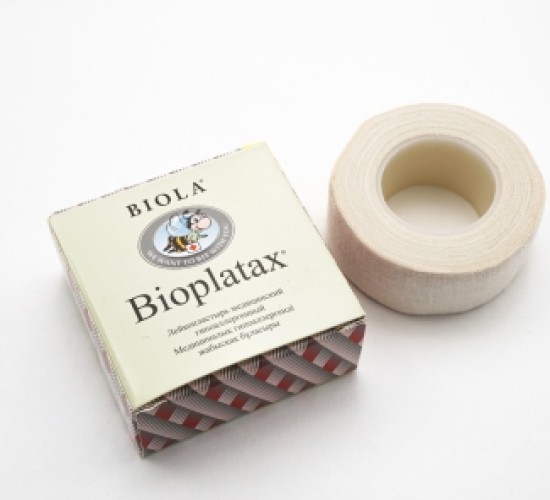 Лейкопластырь медицинский на полиэтиленовой основе 5смх5м Bioplatax®