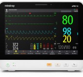 Монитор ePM 12 Стандарт с сенсорным экраном, с термопринтером, с  модулем ИАД 2 канала, и с модулем капнометрии в боковом потоке (взрослым-детям)